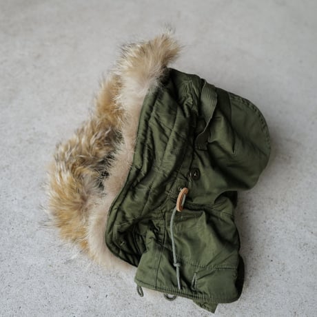 オンライン専用［Free size］m51_hood_real coyote fur