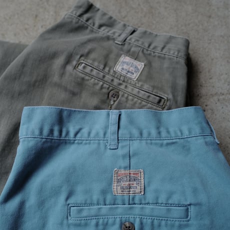 [W42] POLO CHINO 2tuck shorts_made in Singapore_90s vintage