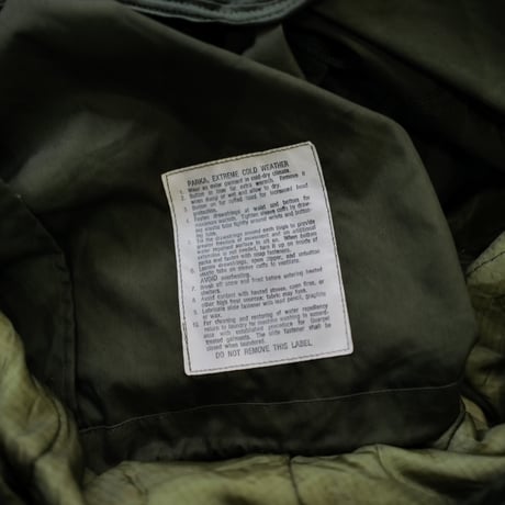 ［M］m65 parka_fullset_1970's_deadstock_1970's_no.3