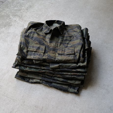 ［M & L］B.D.U. Jacket_Tiger Camo_deadstock