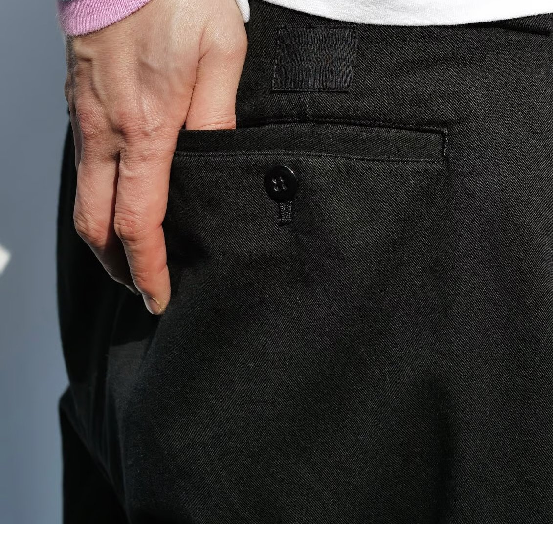 パンツ anytee classics Officer Pants BlackChino anytee classics] Officer Pants_Black Chino | a