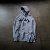 ［XL］U.S.NAVY REVERSE WEAVE® Hoodie 80's