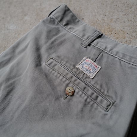 [W34] POLO CHINO SHORTS 2tuck_80s vintage_no.20