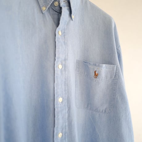 Big Shirt_90s vintage_ chambrayshirt