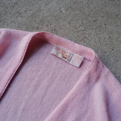 ［XL］"Fox" Cardigan_1980's_deadstock