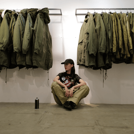 ［XL fit］USNAVY Flying Coverall_deadstock_1950's