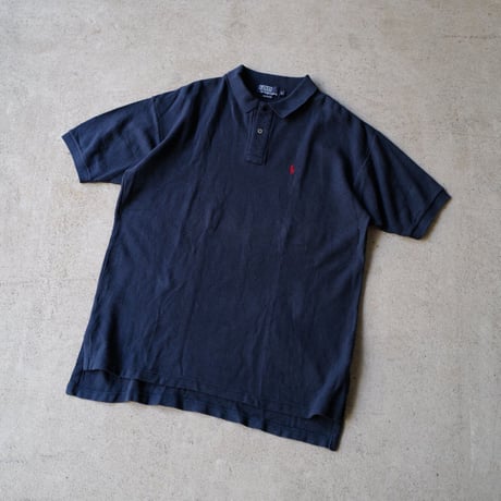 ［L］POLO SHIRT_MADE IN USA_80-90s vintage_no.18