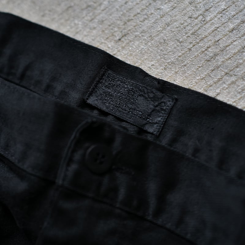 パンツ anytee Super Black CHINO Ralph Lauren W33 L30］Super Black_BIG CHINO PANTS by Polo Ra
