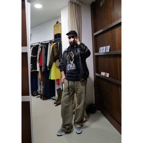 ［11月下旬お届け再販分］Fragments of Vintage Leather_Zip-up Jacket