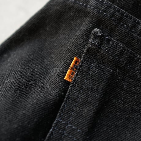 ［W40 L30］Levi's 505_Sulfur Black_Orange Tab_deadstock_no.2