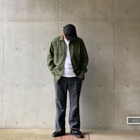 ［XL (16 1/2)］USARMY Olive Green Shirts_deadstock_no.13