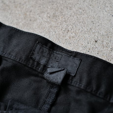 [W34 L33] Super Black_VINTAGE POLO CHINO 2tuck Pants_no.6