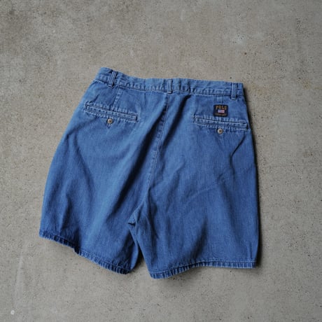 [W32] POLO DENIM 2tuck shorts_by Ralph Lauren_no.3