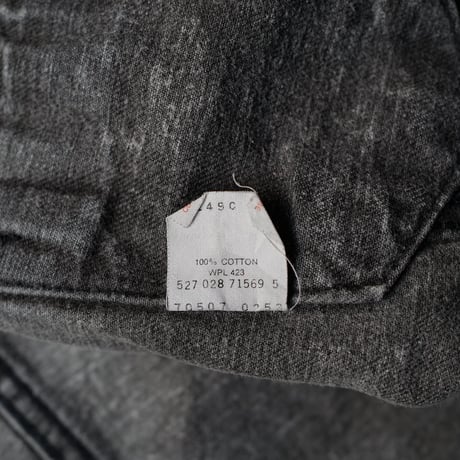 ［L］Levi's Trucker Jacket_Black Chemical