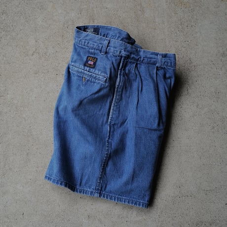 [W32] POLO DENIM 2tuck shorts_by Ralph Lauren_no.3
