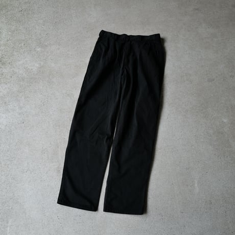 [W32 L32] Super Black_VINTAGE POLO 2tuck Pants_no.1