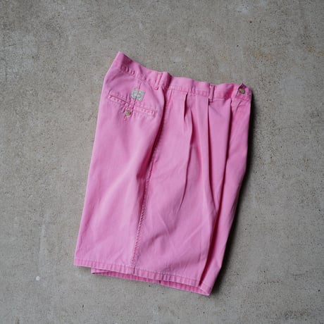 [W32] POLO CHINO SHORTS 2tuck_80-90s vintage_no.8