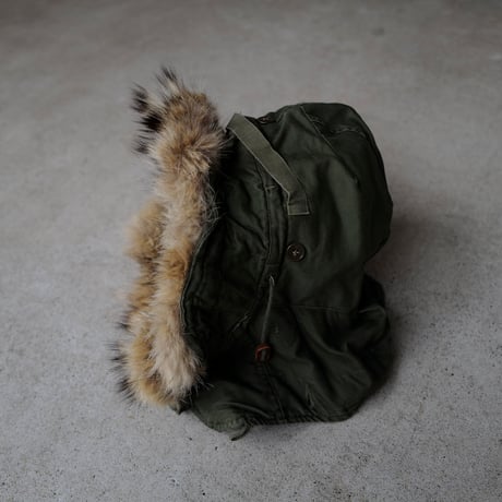 ［Free size］m51_first model_coyote fur hood_no.3