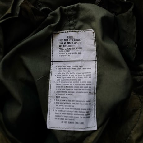 ［M］m65 parka_fullset_deadstock_no.85