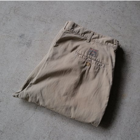 [W35 L30] POLO CHINO 2tuck_MADE IN USA_80-90s vintage_no.2
