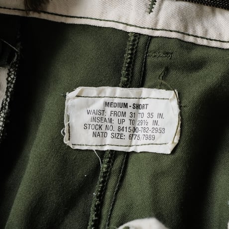 ［M-Short］USARMY M-65 Trousers_deadstock