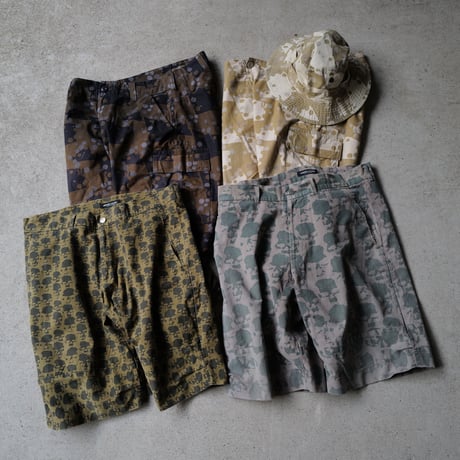 UNDERCOVER × WTAPS Camouflage Shorts Brown (2000)