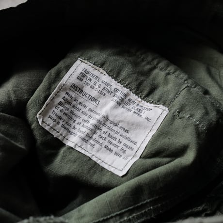 ［M-Regular］USARMY Jungle Fatigue Pants_4th_no.37