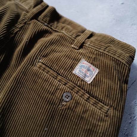 [W34 L31] POLO 2tuck CORDUROY PANTS_80-90s vintage