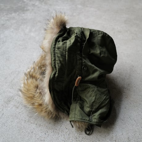 オンライン専用［Free size］m51_hood_real coyote fur