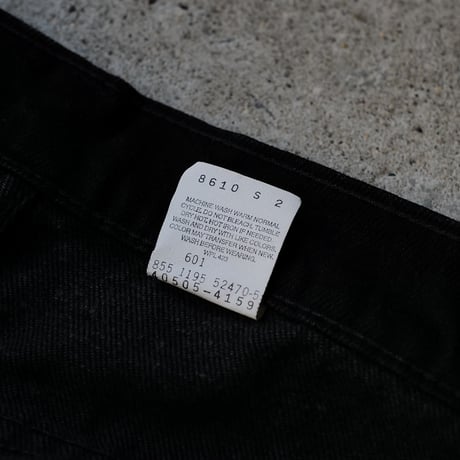 ［W40 L30］Levi's 505_Sulfur Black_Orange Tab_deadstock_no.2