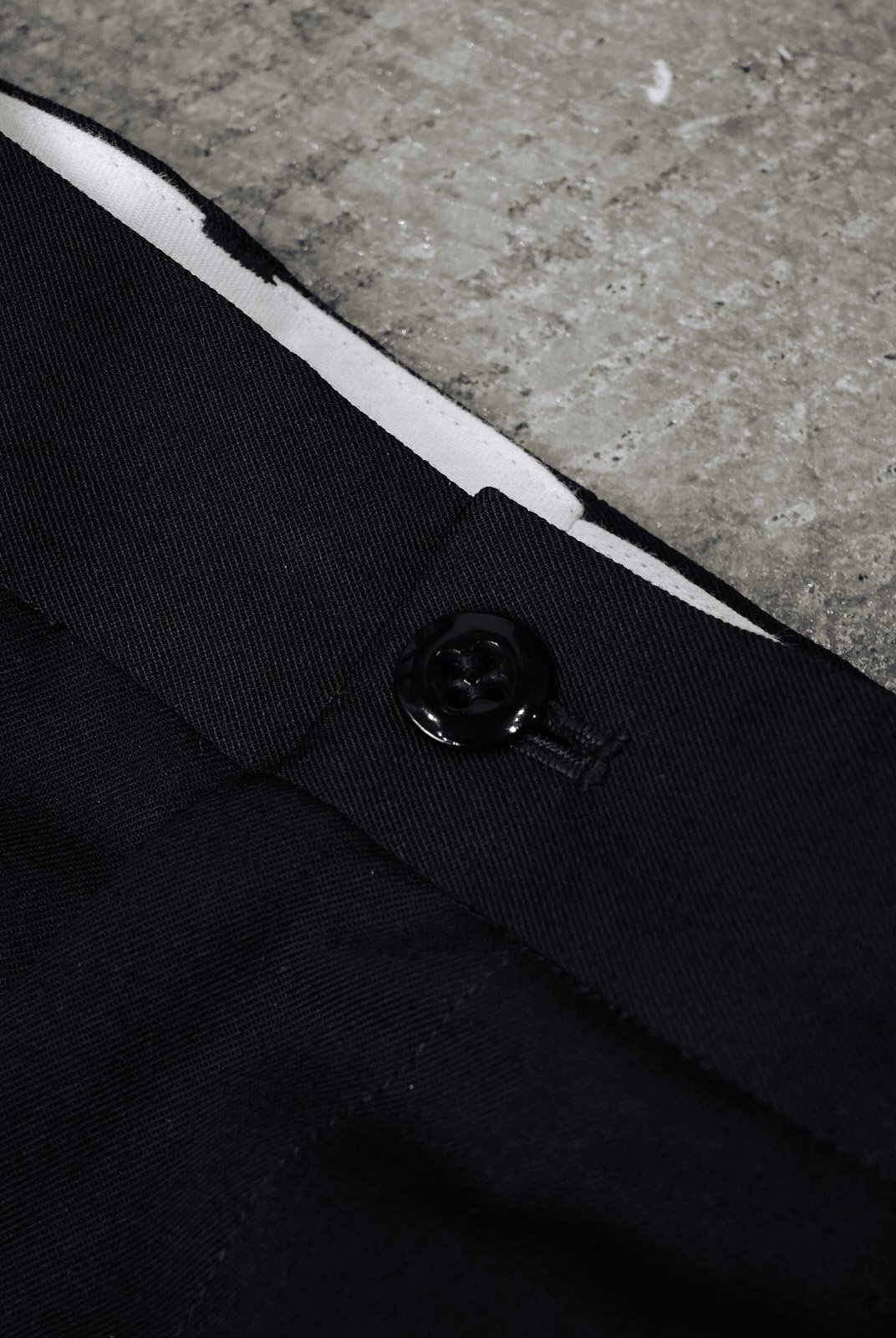 4月上旬お届け [anytee classics] Officer Pants_Black |