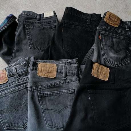 [W36 L33] L.L.Bean_Sulfur Black with Check_90s_no.3