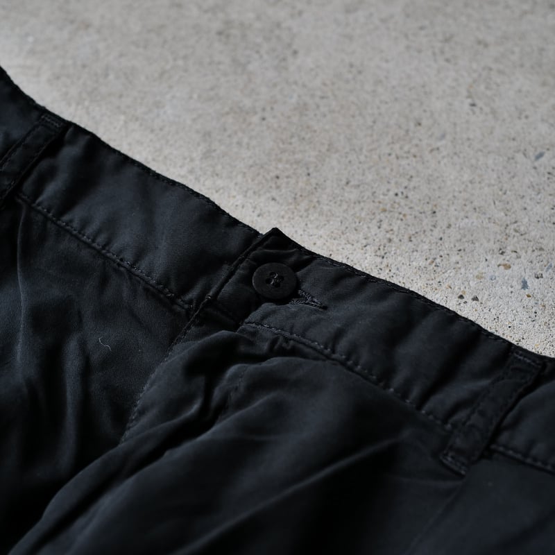 RRL ブラック　チノ　w38 W38］Super Black_ BIG CHINO SHORTS by Polo Ralp