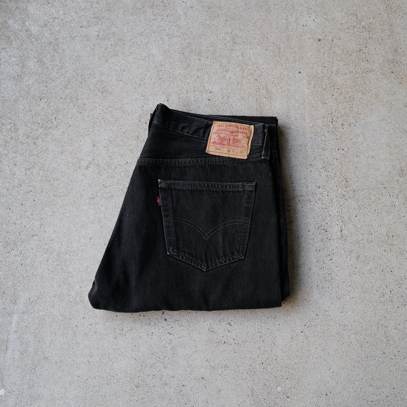 W36 L30］Levi's 501_Sulfur Black_no.10 | anytee