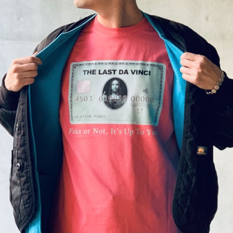 DAVINCI CARD PINK TEE