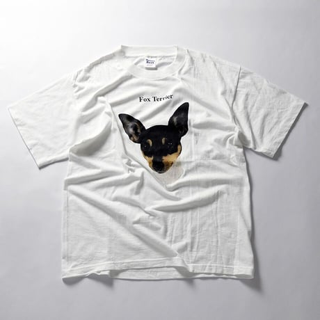［L］Dog Tee_90s vintage