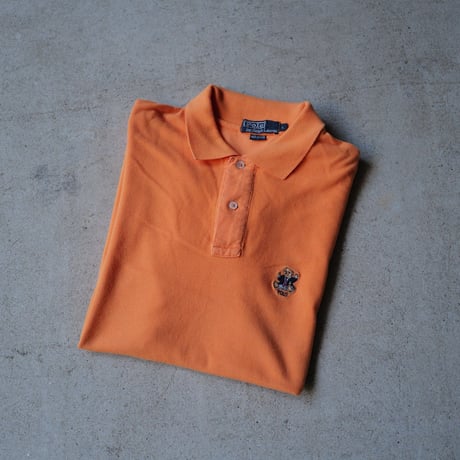 ［L］POLO SHIRT_MADE IN USA_80-90s vintage_no.14
