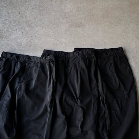 [W34 L30] Super Black_VINTAGE POLO Gurkha 2tuck Pants_no.13