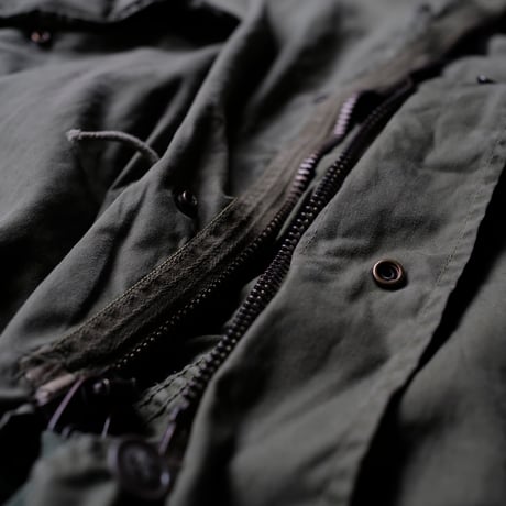 ［M］m65 parka_Black zipper