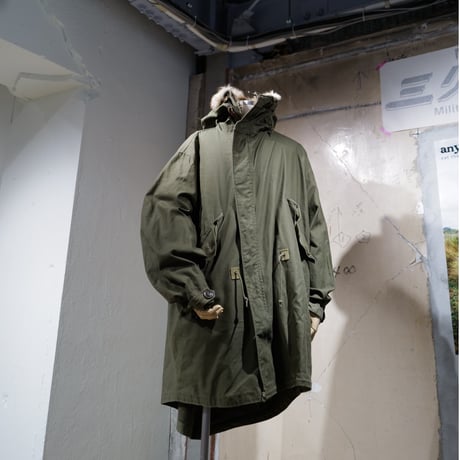 ［L］m48 parka with stencil