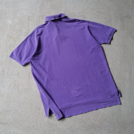 ［L］POLO SHIRT_MADE IN USA_80-90s vintage