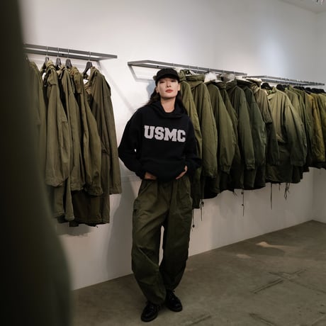 ［XL］USMC Black Parka