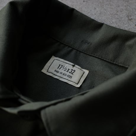 ［17 1/2 XXL fit］USARMY Olive Green "BIG" Shirt_deadstock_no.13