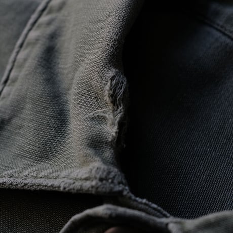 ［XXL (17 1/2)］USARMY Olive Green Shirts_Cotton100_no.6