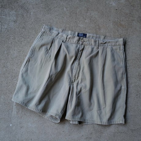 [W38] POLO CHINO SHORTS 2tuck_90s vintage