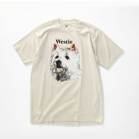 ［L］Dog Tee_80-90s vintage_made in USA