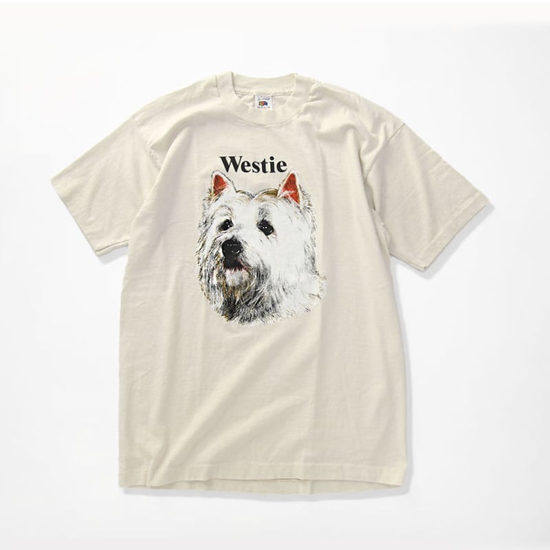 L］Dog Tee_80-90s vintage_made in USA | anytee