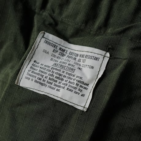 ［M-Regular］USARMY Jungle Fatigue Pants_4th_deadstock_no.36