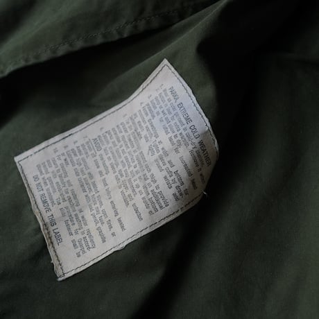 ポップアップ先行［M］m65 parka_Mini Tag model_no.18