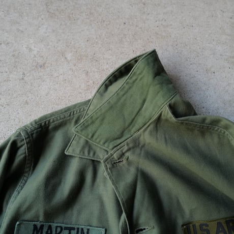 ［15( 1/2) L fit］USARMY Olive Green Shirts_Cotton 100_no.8